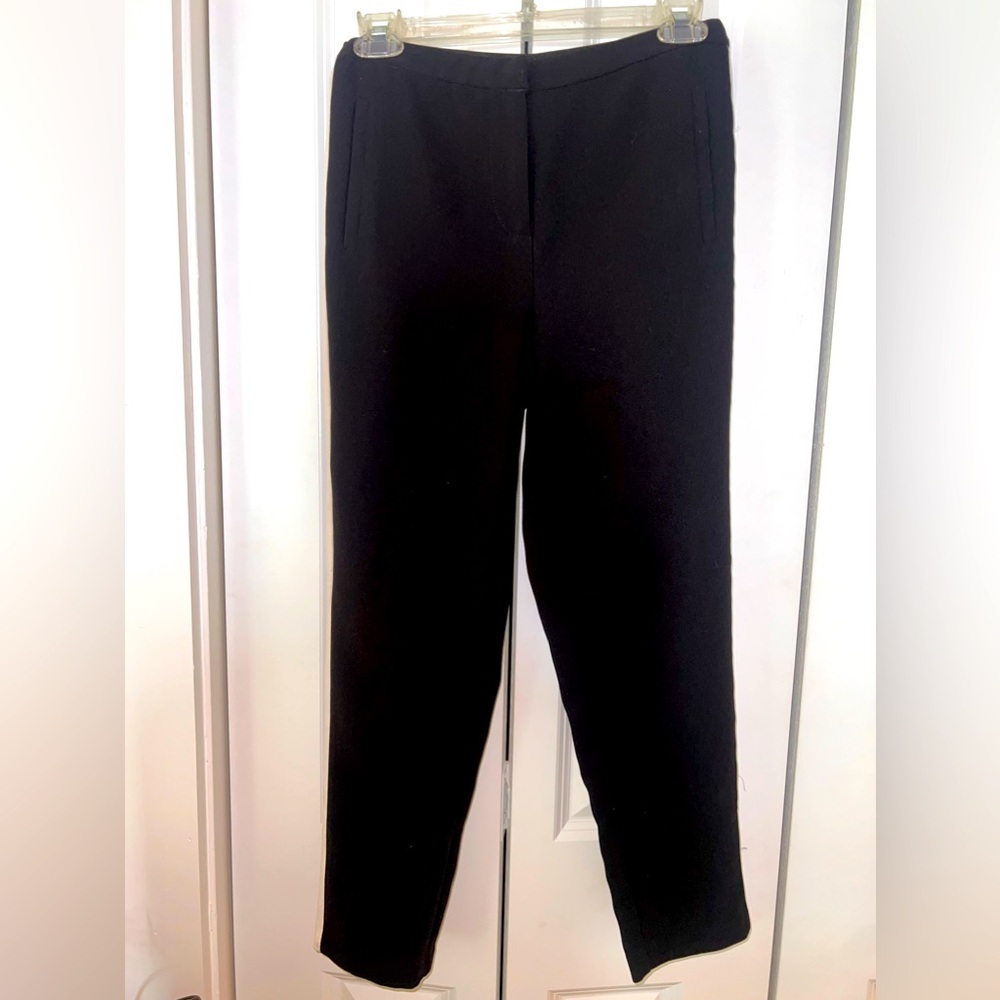 Side stripe cigarette pants